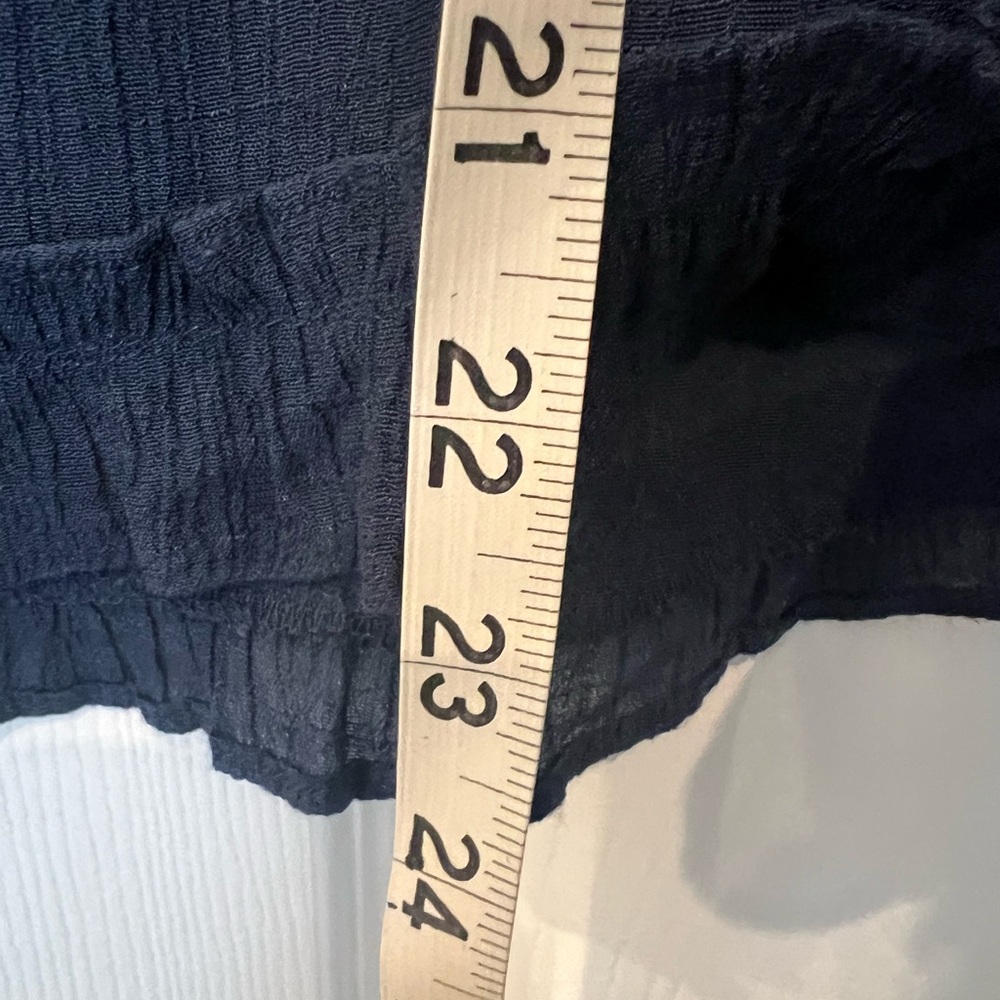 Zac & Rachel  Blue Women's Top medium - Picture 6 of 7
